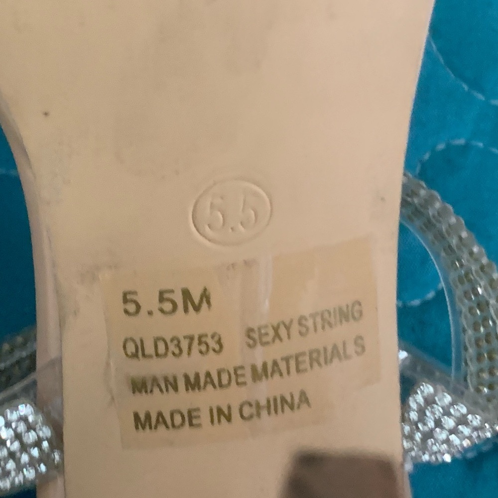 CAPE ROBBIN -Rhinestones Clear Straps Heels - Picture 11 of 11